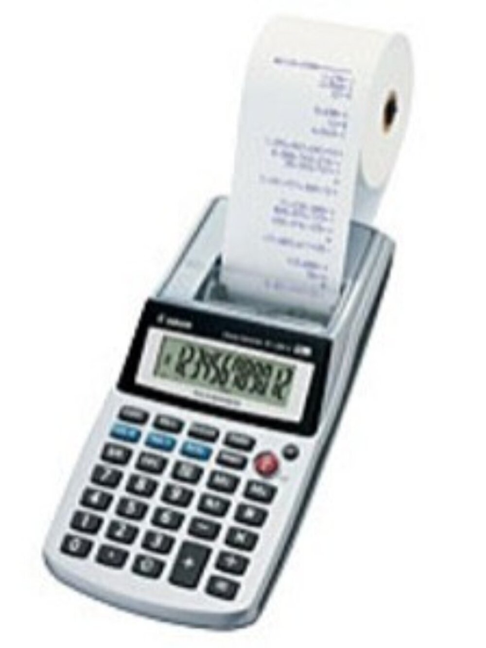 Canon P1-DH V Printing Calculator Silver Black Palm Size 12-Digit